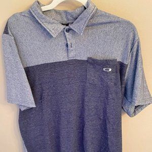 Oakley Gray Men's Large Polo pocket shirt